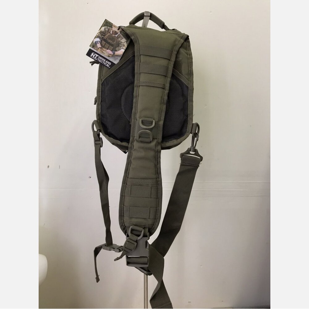 Highland Tactical Eagle Sling Bag Adjustable Crossbody - Picture 4 of 6